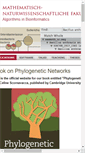 Mobile Screenshot of phylogenetic-networks.org